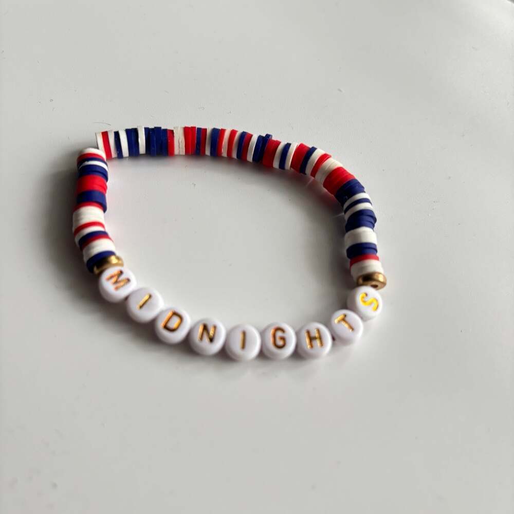 Midnights Taylor Swift Inspired Heishi Bead Bracelet